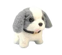 Cane Peluche Cammina Abbaia Cane Robot Che Abbaia E Scodinzola | Cucciolo Cane Peluche Robot Giocattolo Interattivo Per Bambini, Età 3+ Anni, Compagno di Giochi di Finzione