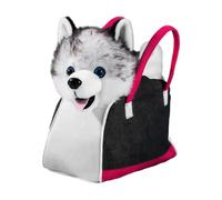 Cane peluche elettrico | Peluche 16 x 11 x 24 cm Singing Barking Interactive Toy Dog con borsa per il trasporto | Soothing Pet Companion for Kids Boys Girls Prescolare Viaggio Casa Camera da
