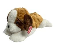 Cane Peluche Grande cm 55 Peluche Cane Sdraiato cm 55 Cucciolo di Cani in Peluches Morbidi Animali Cani Peluches Grande Morbidosi Labrador Golden Retriever San Bernardo Rottweiler Morbido (B)