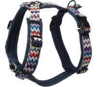 Cane Pettorina Forma a Y Nusa Penida Azzurro L 46-80cm 60-86cm 25mm