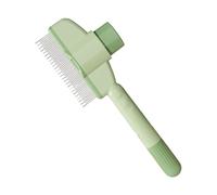 CANE POBS E CAT KAMM-Self-Cleaning Tilming Spazzole Con Manico Antiscivolo Ergonomico | Cura Pettina Per Cani E Gatti Per La Cura Della Pelliccia Morbida, Privazione E Eliminazione Dei Cavi