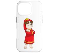 Cane Pompiere Casco Vigili del fuoco Custodia per iPhone 16 Pro