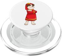 Cane Pompiere Casco Vigili del fuoco PopSockets PopGrip per MagSafe