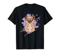 Cane Pug Giapponese Kawaii Style Animal Maglietta