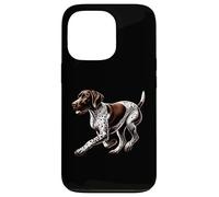 Cane puntatore tedesco a pelo corto Custodia per iPhone 13 Pro
