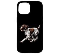 Cane puntatore tedesco a pelo corto Custodia per iPhone 15