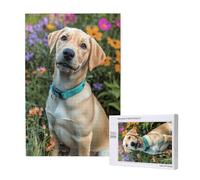 Cane Puzzle 4000 Pezzi, Fiore Puzzle Adatto ad Adulti e Principianti, Giochi Divertenti/Sfidanti/Impossible, DIY Hobby Creativi per Adulti Attività Artigianali, Regali per Uomini/Donne M-1394