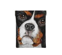 Cane regalo Cavalier King Charles Spaniel, Spremere il portafoglio superiore da donna Borsa portaoggetti Piccola portamonete Portamonete