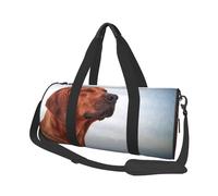 Cane Rhodesian Ridgeback, Borsone da viaggio di grande capacità Borsa rotonda Borsa da viaggio sportiva Borsa da viaggio Borsa da fitness