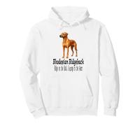 Cane Rhodesian Ridgeback, Motivo «Coraggio nel Cuore» Felpa con Cappuccio