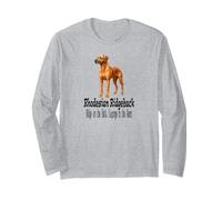 Cane Rhodesian Ridgeback, Motivo «Coraggio nel Cuore» Maglia a Manica