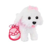 Cane Robot - ABS Peluche 24x23x14 Cm | Giocattolo Cucciolo Robot Interattivo Realistico | Cane Elettronica Che Passeggia E Aboia | Per Ragazzi Ragazze Casa Viaggio Camera Da Soggiorno Interno