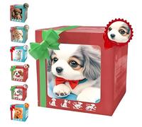 Cane Robot Che Si Comporta Come Un Vero Cucciolo Robot Realistico, Simulazione Realistica Del Movimento Del Cucciolo Di Peluche Interattivo Per Adulti, Cammina, Abbaia, Per Gli Amanti Degli Animal 06