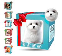 Cane Robot Che Si Comporta Come Un Vero Cucciolo Robot Realistico, Simulazione Realistica Del Movimento Del Cucciolo Di Peluche Interattivo Per Adulti, Cammina, Abbaia, Per Gli Amanti Degli Animal 01