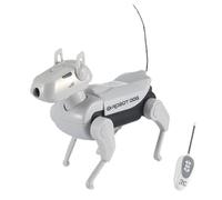 Cane robot con telecomando - Cane robotico programmabile 15x11,5x7 cm | Stunt Doğ, animale elettrico per passeggiate animali domestici, per bambini, adolescenti, giovani, familiari, amici, compleanno