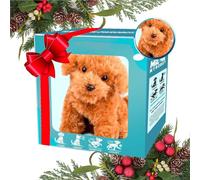 Cane Robot, Cucciolo Robot Realistico Che Cammina e Si Comporta Come Un Vero Cane | Intelligente Interattivo Realistico per Regali di Compleanno e Giocattoli di Intrattenimento Brown Style B