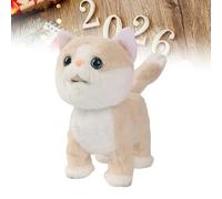 Cane Robot Cucciolo Robot Realistico Con Rilevamento Del Tocco, Mimica Della Voce, Suoni Realistici, Movimento Della Lingua E Della Leccatura, Guinzagli A Distanza, Morbide Pellicce Peluche B