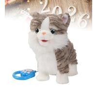 Cane Robot Cucciolo Robot Realistico Con Rilevamento Del Tocco, Mimica Della Voce, Suoni Realistici, Movimento Della Lingua E Della Leccatura, Guinzagli A Distanza, Morbide Pellicce Peluche A