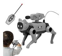 Cane Robot - Giocattolo ABS Interattivo Intelligente, Kit Di Controllo RC | Assemblaggio Pratico, Azioni Programmabili, Robotica Educativa, Giochi Domestici Al Chiuso, Apprendimento In Viaggio, Regalo