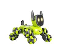 Cane Robot - Giocattolo Educativo Elettrico Da 20 Cm, Telecomando Creativo A 8 Ruote, Gioco Interattivo Di Passeggiata | Regalo Di Compleanno Di Apprendimento STEM Per Ragazzi E Ragazze