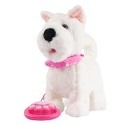 Cane Robot - Peluche interattivo e morbido, per cani, robot con rilevamento tattile, che si comporta come un vero e proprio con i suoni, per ragazzi e ragazze, compleanno, Natale