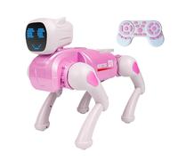 Cane Robotico AI Smart Pet Con Controllo Vocale E App - Giocattolo Educativo Per Cani Robot Acrobatici Con Viso LED Per Bambini Ragazzi Ragazze Casa Viaggi Aula Prescolare Compleanno Vacanze Regalo Di