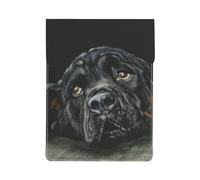 Cane Rottweiler, Custodia per laptop in pelle PU, borsa per notebook, custodia per laptop, custodia per tablet