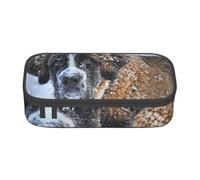 Cane San Bernardo, Astuccio per matite, Astuccio per matite Astuccio per penne a matita di grande capacità Borsa per cosmetici