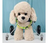 Cane sedia a rotelle animale domestico con 4 ruote, ferito/disabile cane assistito camminatore, leggero carrello di riabilitazione, pneumatici per tutti i terreni