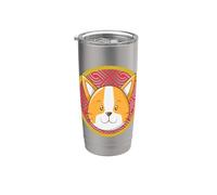 Cane segno zodiacale cinese Bicchiere termico in acciaio inox doppia parete