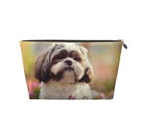 Cane Shih Tzu, Borsa da toilette Borsa per trucco Borsa per cosmetici Borsa da toilette da viaggio portatile