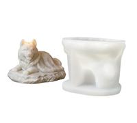 Cane Silicone Casting Epossidico Animale | Stampi in silicone a forma di animali, per cera, sapone, torte, fai da te, decorazione domestica, cemento, arti artigianali