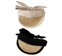 Cane Sole Visiere UV Protezioni Paglia Cappello Costume Accessorio per S M Cani