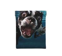 Cane subacqueo Boston Terrier, Spremere il portafoglio superiore da donna Borsa portaoggetti Piccola portamonete Portamonete