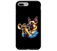 Cane Suona Tromba Abito Elegante Custodia per iPhone 7 Plus/8 Plus