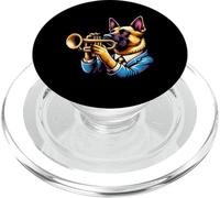 Cane Suona Tromba Abito Elegante PopSockets PopGrip per MagSafe