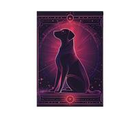 Cane Tarocchi bandiere all'aperto banner cortile di Natale per la decorazione del giardino 28x40 doppia faccia