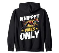 Cane Whippet Felpa con Cappuccio