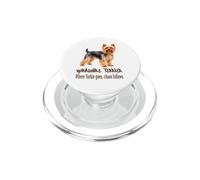 Cane Yorkshire Terrier dove Yorkie va caos segue PopSockets PopGrip per MagSafe