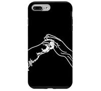 Cane zampa e persone mano alta cinque Custodia per iPhone 7 Plus/8 Plus