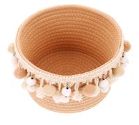 Canestro Da Bagno Corda Di Cotone Intrecciata Cesto Organizzatore Del