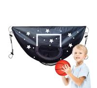 Canestro Da Basket Con Trampolino - Tabellone Per Rete Da Gioco Per Bambini, Accessorio Regolabile Per Sport All'aria Aperta | Durevole Set Di Anelli Per Trampolino Per Allenamenti Di Salto Sicuri, Gi