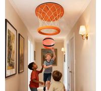 Canestro Da Basket Da Soffitto,Giochi Sportivi Con Rete E Palla,Canestro Da Basket Pieghevole Per Stanza | Adatto A Bambini Ragazzi Adulti Famiglie Casa Camera Soggiorno Appartamento Stanza Giochi