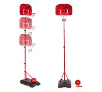 Canestro da basket per bambini con altezza regolabile e pompa