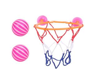 Canestro Da Basket Per Il Bagno - Gioco Sparatutto Nella Vasca Da Bagno Per Bambini, Divertente Set Da Gioco Con Palline, Ventose + 2 Palline, Set Mini Slam Dunk Splash Time, Tabellone Montato A Paret
