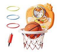 Canestro Da Basket Per Interni - Mini Set Da Basket Per Bambini, Tabellone Segnapunti Elettronico | Set Da Gioco Sospeso Sopra La Porta, Attività Sportiva Interattiva, Intrattenimento Nella Sala Gioch