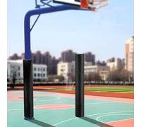 Canestro da basket portatile resistente alle intemperie con imbottitura rotonda per pali di protezione per tutte le condizioni atmosferiche, ideale per sport indoor e outdoor