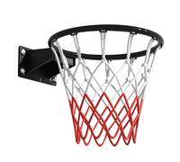 Canestro da basket resistente, porta da basket all'aperto con bordo a doppia molla, bordo in acciaio massiccio per scuole e case