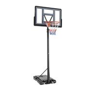 Canestro da basket, ruote da basket portatili per bambini, sistema da basket, altezza cestello regolabile da 135 a 305 cm