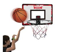 Canestro da basket sopra la porta, canestro da basket per interni per bambini,canestro da con tabellone segnapunti elettronico - Decorazioni per la camera dei ragazzi Set di giochi sportivi con